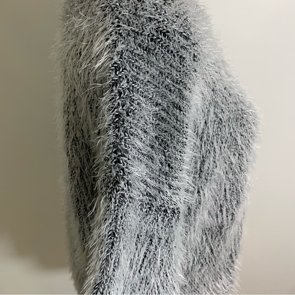 Gray Furry Sweater imported from Korea - Picture 7 of 9